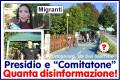 MIGRANTI: LA DISINFORMAZIONE DEL COMITATO CON PRESIDIO !